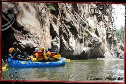 a small boat in a body of water